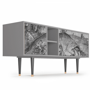 Sideboard - STORYZ - T5 Big Fish Eat Little - Grey