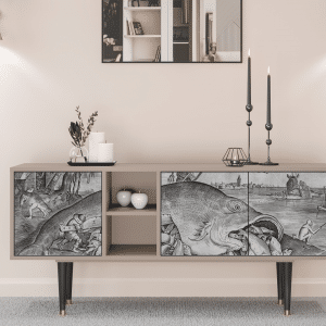 Sideboard - STORYZ - T5 Big Fish Eat Little - Latte