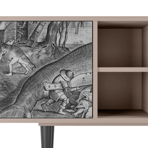 Sideboard - STORYZ - T5 Big Fish Eat Little - Latte