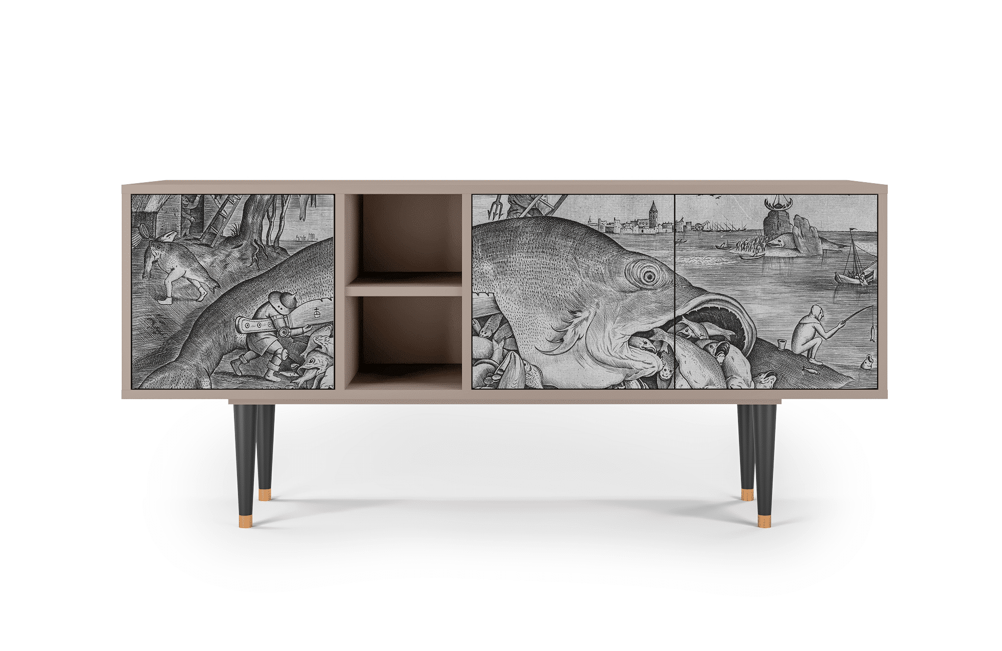 Sideboard – STORYZ – T5 Big Fish Eat Little – Sand Sideboard - STORYZ - T5 Big Fish Eat Little - Sand