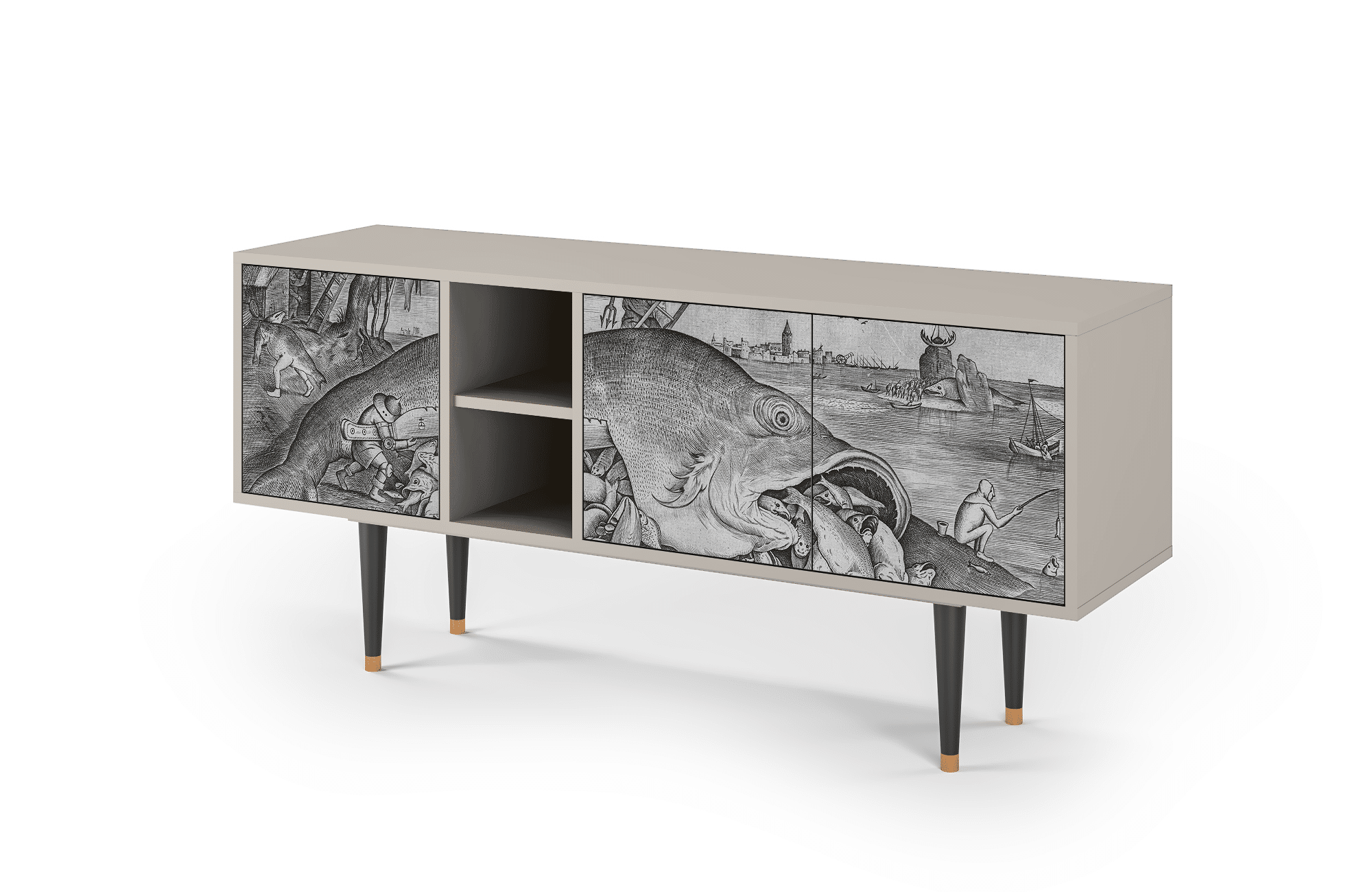 T5_193_005 Sideboard - STORYZ - T5 Big Fish Eat Little - Sand