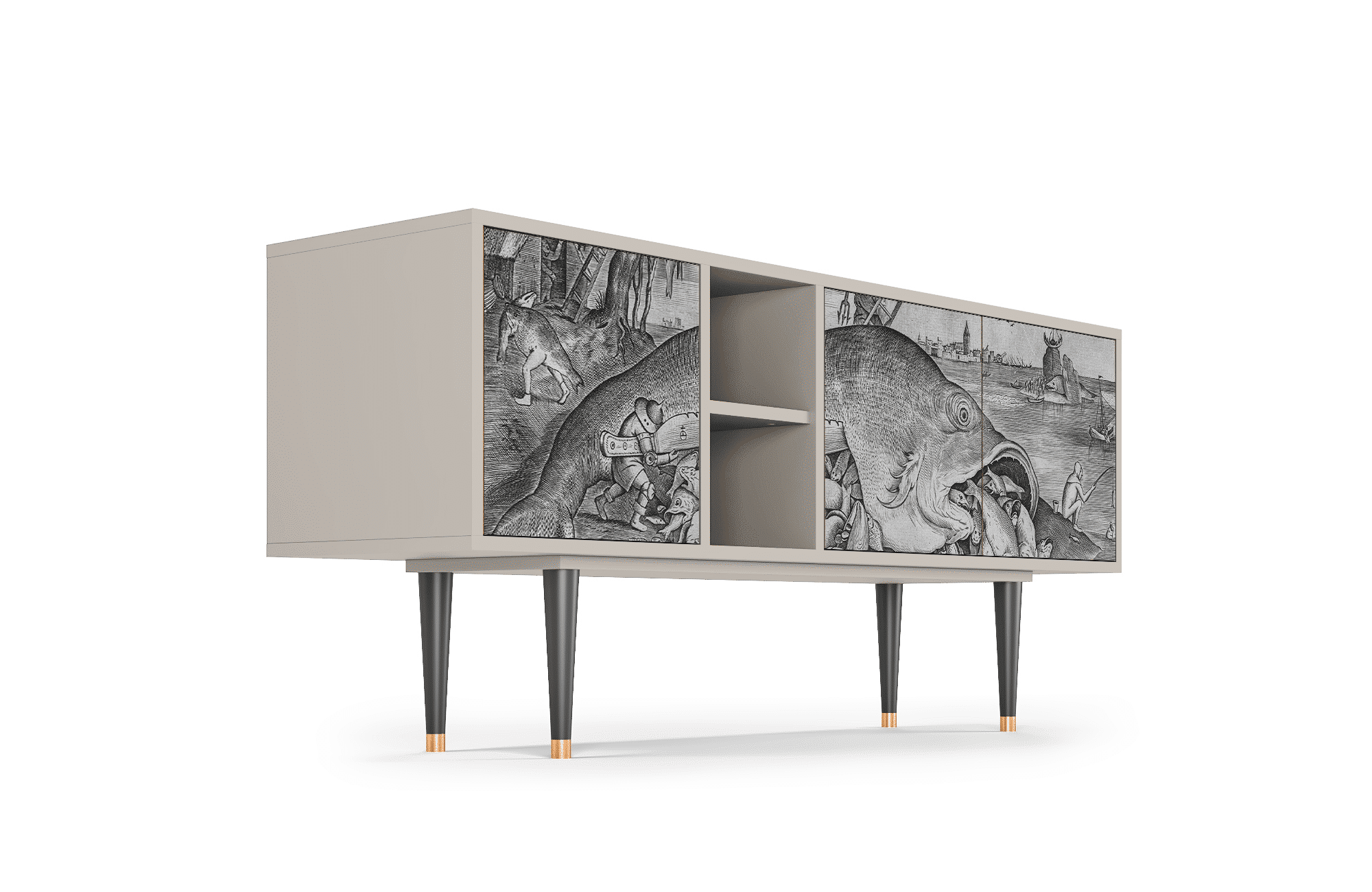 Sideboard – STORYZ – T5 Big Fish Eat Little – Sand Sideboard - STORYZ - T5 Big Fish Eat Little - Sand