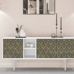 Sideboard - STORYZ - T5 Egypt Triangles - White