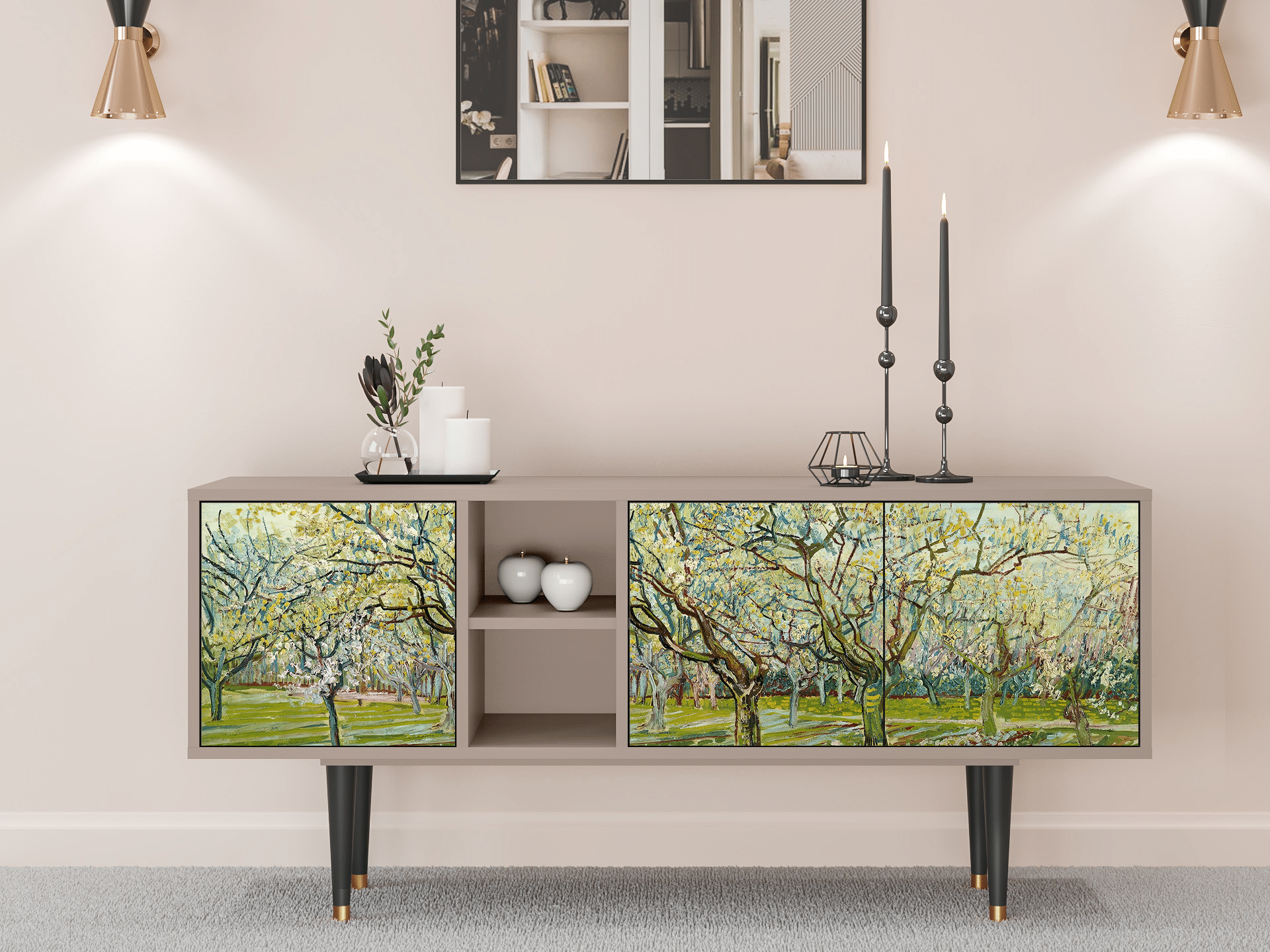 Sideboard - STORYZ - T5 The White Orchard - Latte Sideboard - STORYZ - T5 The White Orchard - Latte