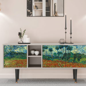 Sideboard - STORYZ - T5 Poppy field by van Gogh - Sand