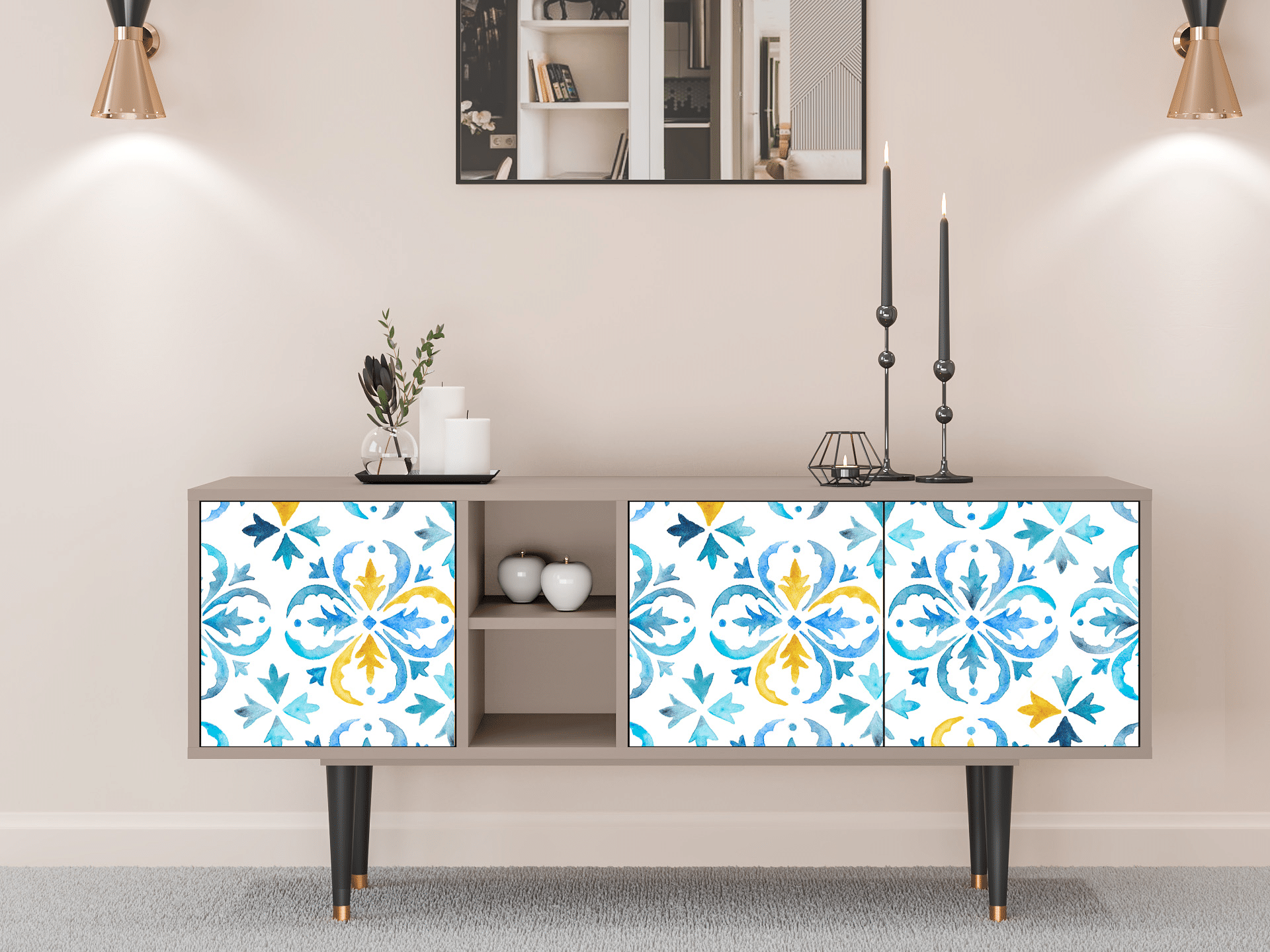 Sideboard - STORYZ - T5 Lisbon Flover - Latte