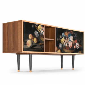 Sideboard - STORYZ - T5 Still Life with Flowers - Walnut