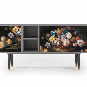 Sideboard - STORYZ - T5 Still Life with Flowers - Grey