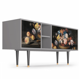Sideboard - STORYZ - T5 Still Life with Flowers - Grey