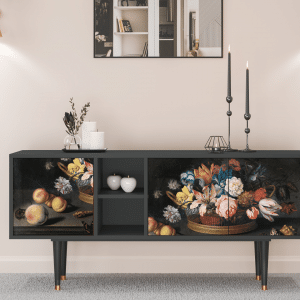 Sideboard - STORYZ - T5 Still Life with Flowers - Antracite