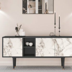 Sideboard - STORYZ - T5 Milk Marble - Antracite