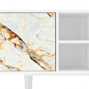 Sideboard - STORYZ - T5 Sandy Marble - White