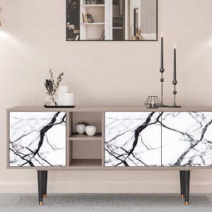Sideboard - STORYZ - T5 Raven Marble - Latte