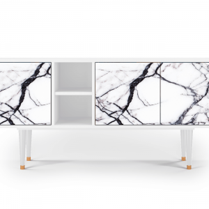 Sideboard - STORYZ - T5 Raven Marble - White