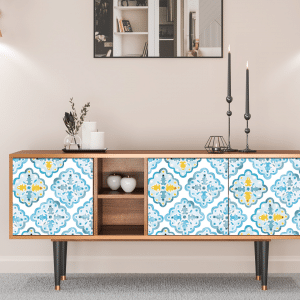Sideboard - STORYZ - T5 Portugese tiles - Walnut