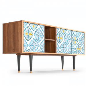 Sideboard - STORYZ - T5 Portugese tiles - Walnut