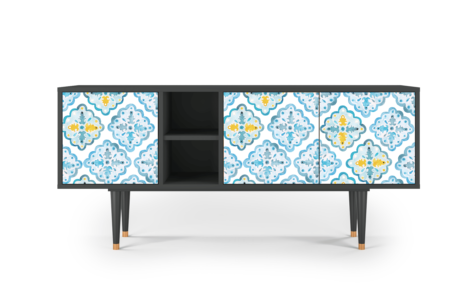 Sideboard – STORYZ – T5 Portugese tiles – Antracite Sideboard - STORYZ - T5 Portugese tiles - Antracite