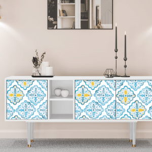 Sideboard - STORYZ - T5 Portugese tiles - White
