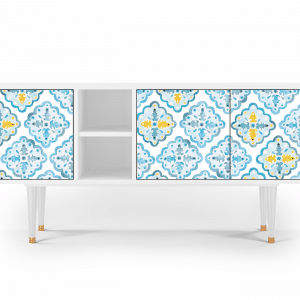Sideboard - STORYZ - T5 Portugese tiles - White