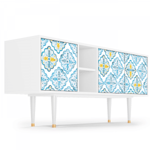 Sideboard - STORYZ - T5 Portugese tiles - White