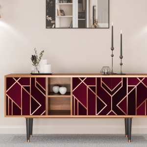 Sideboard - STORYZ - T5 Burgundy Jewelery - Walnut