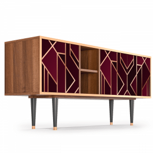 Sideboard - STORYZ - T5 Burgundy Jewelery - Walnut