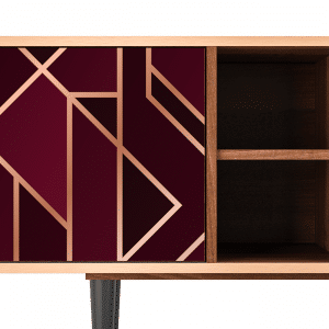 Sideboard - STORYZ - T5 Burgundy Jewelery - Walnut