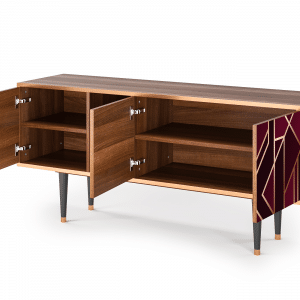Sideboard - STORYZ - T5 Burgundy Jewelery - Walnut