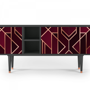 Sideboard - STORYZ - T5 Burgundy Jewelery - Antracite