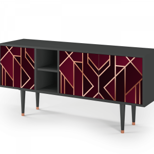 Sideboard - STORYZ - T5 Burgundy Jewelery - Antracite