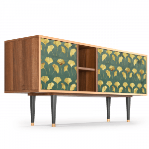 Sideboard - STORYZ - T5 Gingko leaves - Walnut