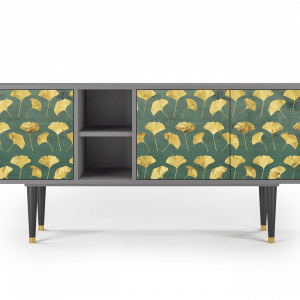 Sideboard - STORYZ - T5 Gingko leaves - Grey