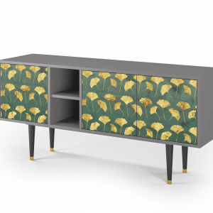 Sideboard - STORYZ - T5 Gingko leaves - Grey
