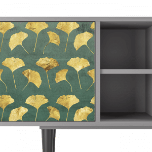 Sideboard - STORYZ - T5 Gingko leaves - Grey