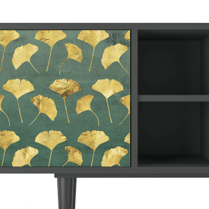 Sideboard - STORYZ - T5 Gingko leaves - Antracite