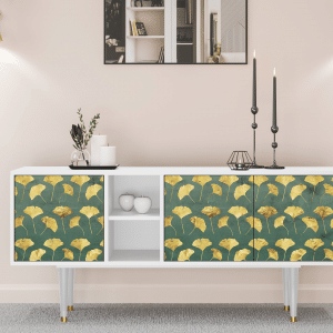 Sideboard - STORYZ - T5 Gingko leaves - White