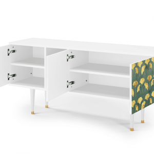 Sideboard - STORYZ - T5 Gingko leaves - White