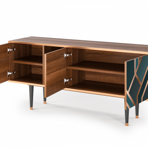Sideboard - STORYZ - T5 Bronze Crossroad - Walnut