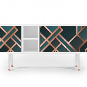 Sideboard - STORYZ - T5 Bronze Crossroad - White