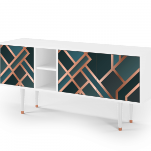 Sideboard - STORYZ - T5 Bronze Crossroad - White