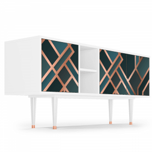 Sideboard - STORYZ - T5 Bronze Crossroad - White