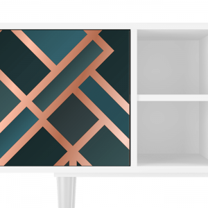 Sideboard - STORYZ - T5 Bronze Crossroad - White
