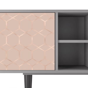 Sideboard - STORYZ - T5 Rose Honeycomb - Grey