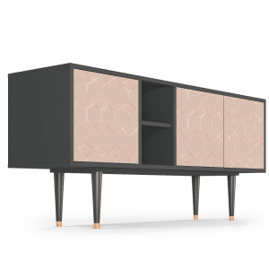 Sideboard - STORYZ - T5 Rose Honeycomb - Antracite