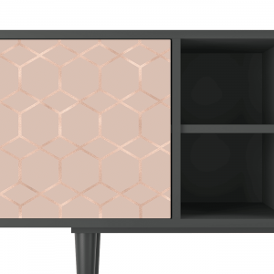 Sideboard - STORYZ - T5 Rose Honeycomb - Antracite