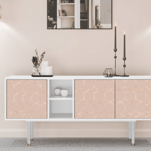 Sideboard - STORYZ - T5 Rose Honeycomb - White