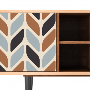 Sideboard - STORYZ - T5 Beige Laure - Walnut