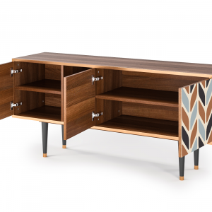 Sideboard - STORYZ - T5 Beige Laure - Walnut