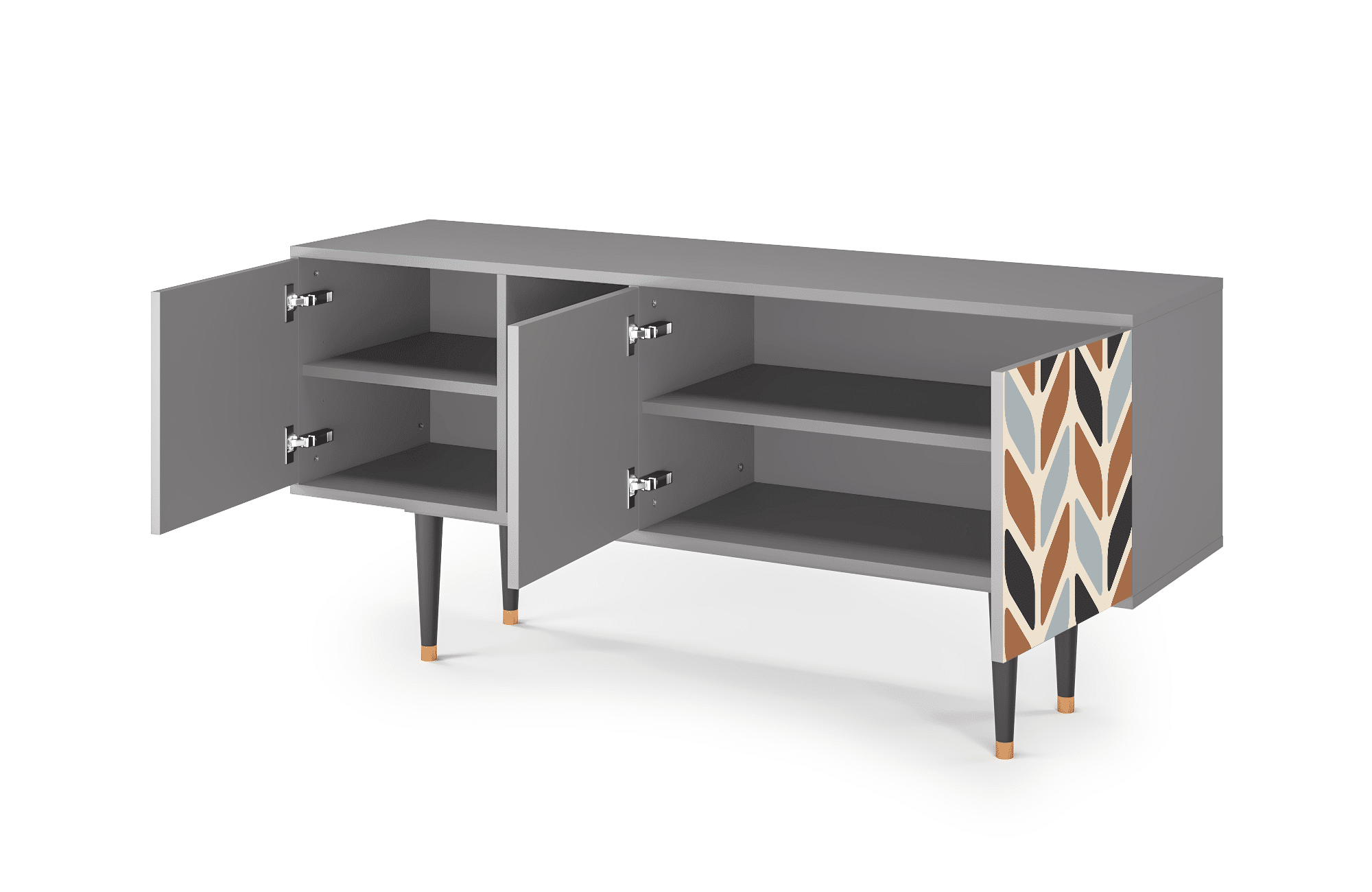 Sideboard – STORYZ – T5 Beige Laure – Grey Sideboard - STORYZ - T5 Beige Laure - Grey