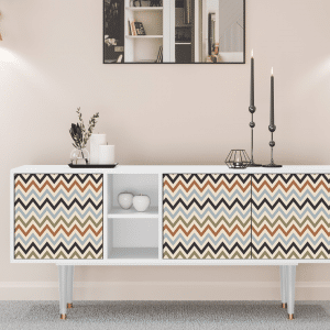 Sideboard - STORYZ - T5 Bright Ripple - White